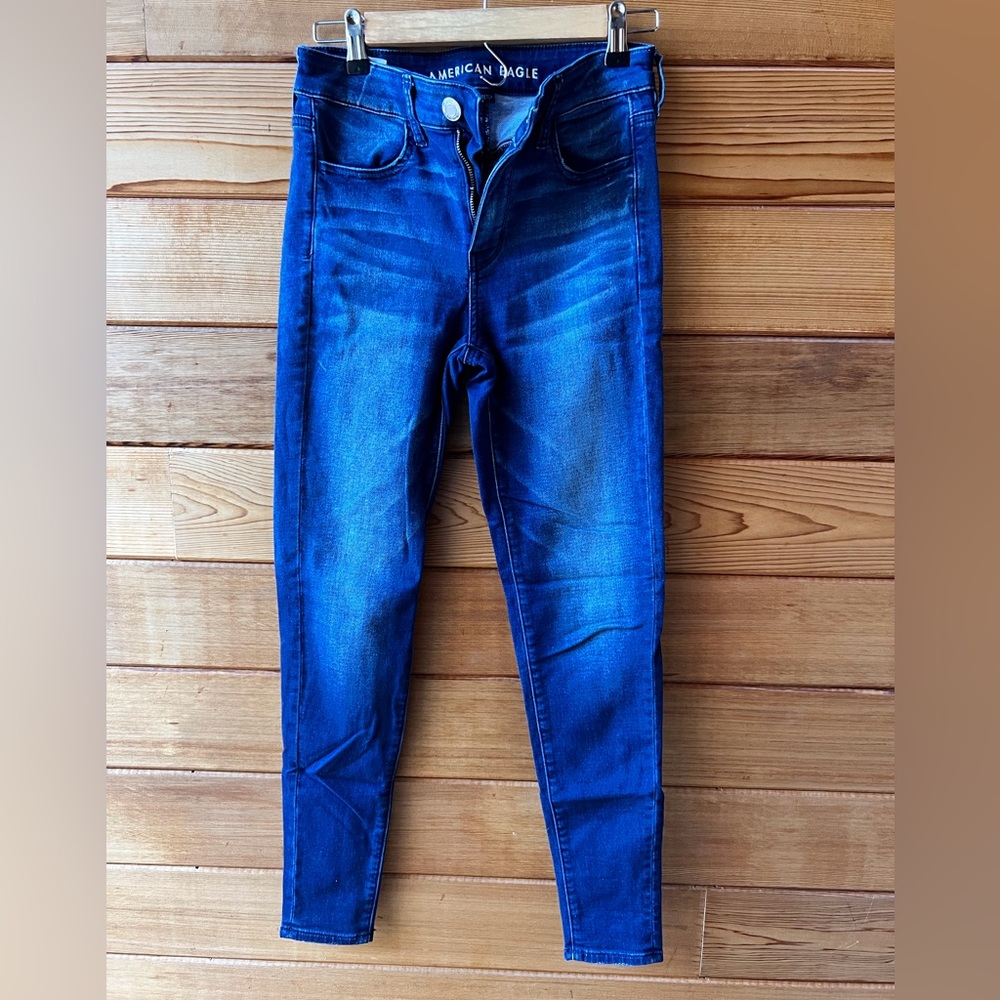 American Eagle Super Stretch High Rise Jean Size 4